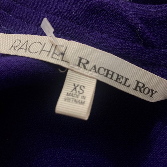 RACHEL RACHEL ROY PURPLE SHEATH DRESS WITH POCKETS - Picture 4 of 12